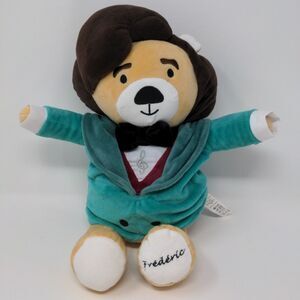 15" Vosego Virtuoso Teddy Bear Fryderyk Chopin Musical Plush Classical Frédéric